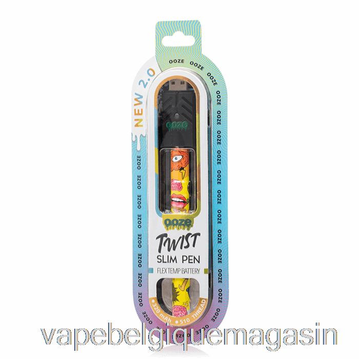 Vape Shop Bruxelles Ooze Slim Twist Pen 2.0 Flex Temp Batterie Brainstorming